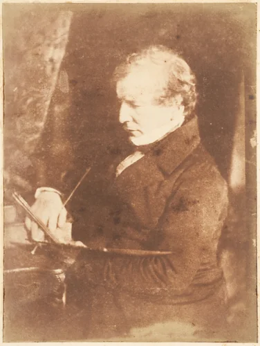 William Etty, R.A. by Hill and Adamson, photograph, 1843-1847