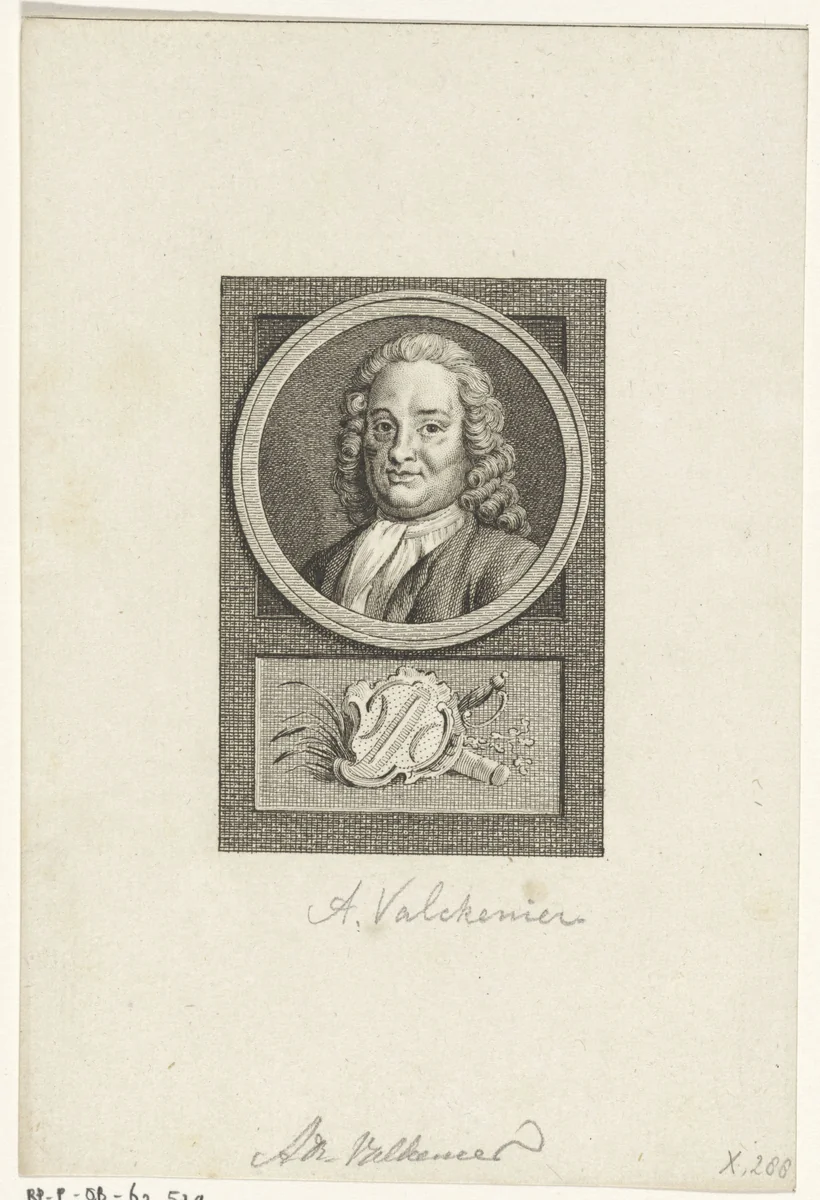 Portret van Adriaan Valckenier by Reinier Vinkeles, print, 1783-1795
