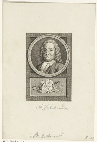 Portret van Adriaan Valckenier by Reinier Vinkeles, print, 1783-1795