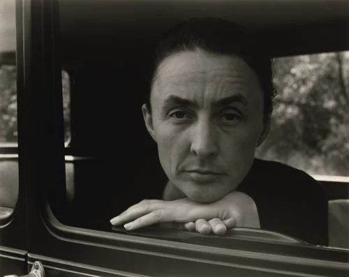 Georgia O'Keeffe by Alfred Stieglitz, photograph, 1932