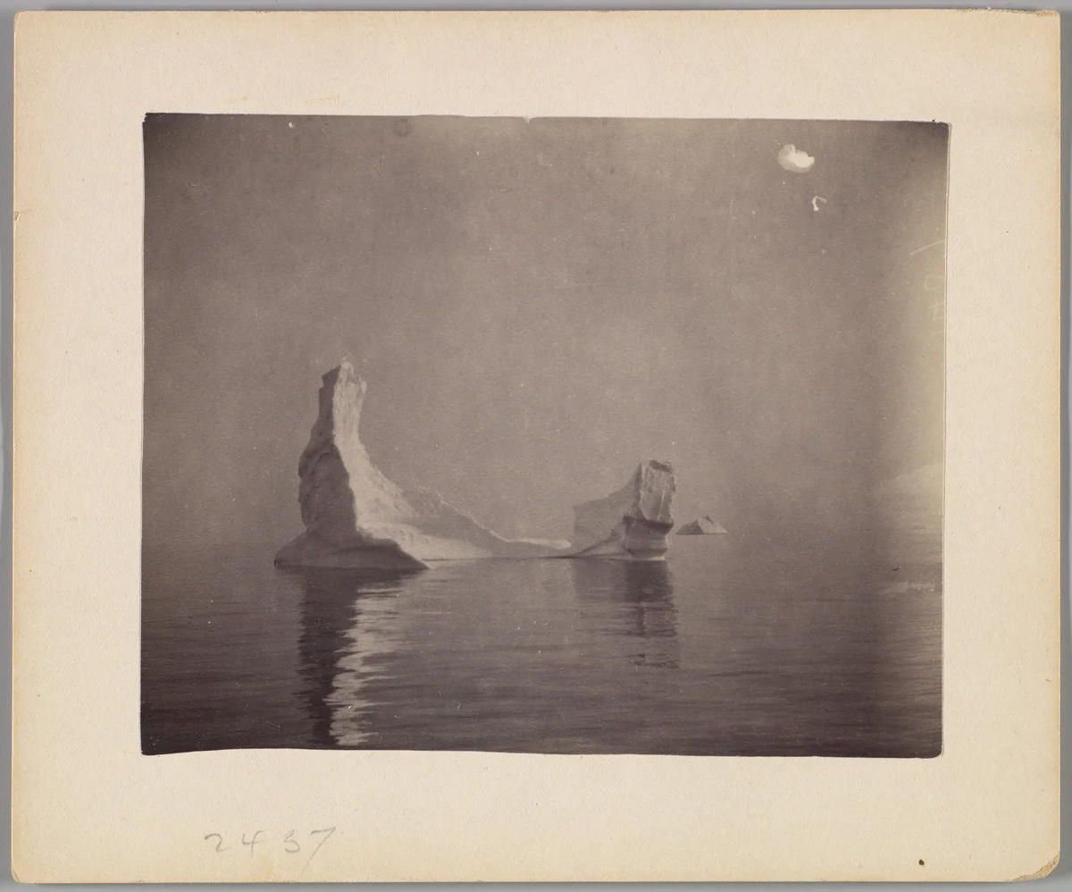 [Icebergs] by Robert E. Peary, photograph, 1893-1895