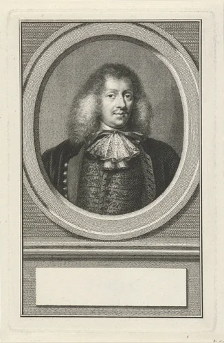 Portret van Hieronymus van Beverningk by Jacob Houbraken, print, 1747-1759