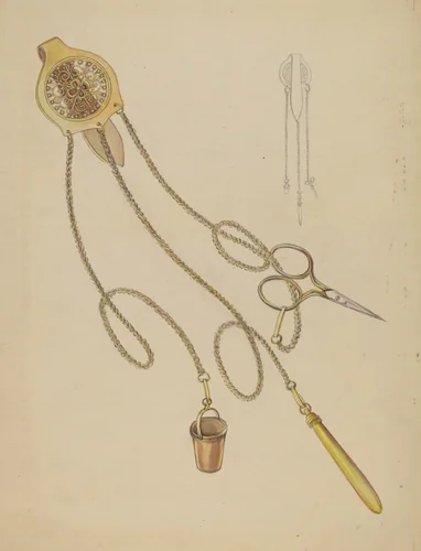 Chatelaine by Sylvia Dezon, index of american design, 1936