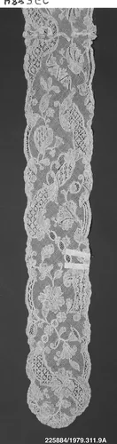Two joined lappets by Mechlin, textile, 1730-1765