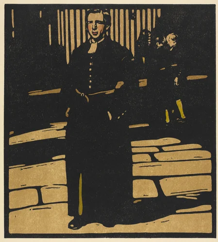 London Types: Bluecoat Boy by William Nicholson, print, 1898