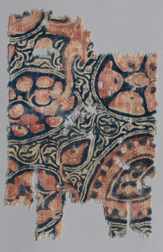 Fragment by Unknown, textile, 1400-1499