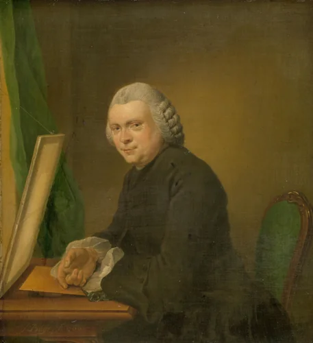 Portrait of Cornelis Ploos van Amstel by Jacobus Buys, painting, 1766