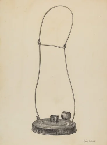 Lantern by Helen Hobart, index of american design, 1940