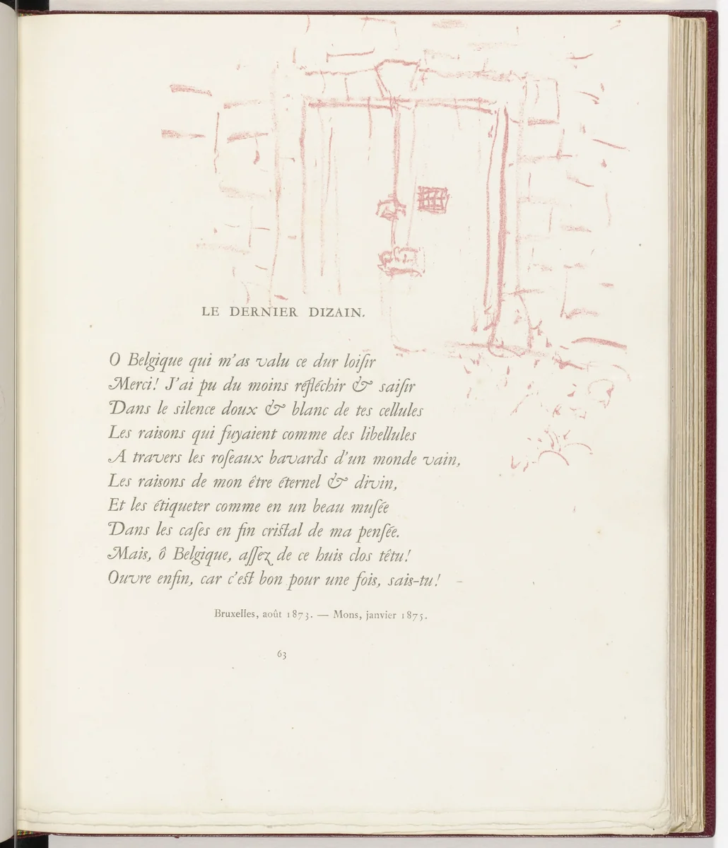 In-text plate (page 63) from Parallèlement (In Parallel) by Pierre Bonnard, illustrated book, 1900