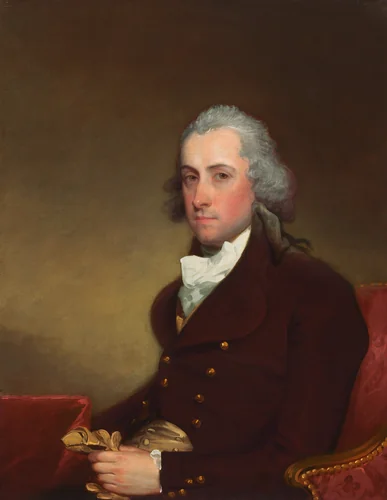Stephen Van Rensselaer III by Gilbert Stuart, painting, 1793-1795