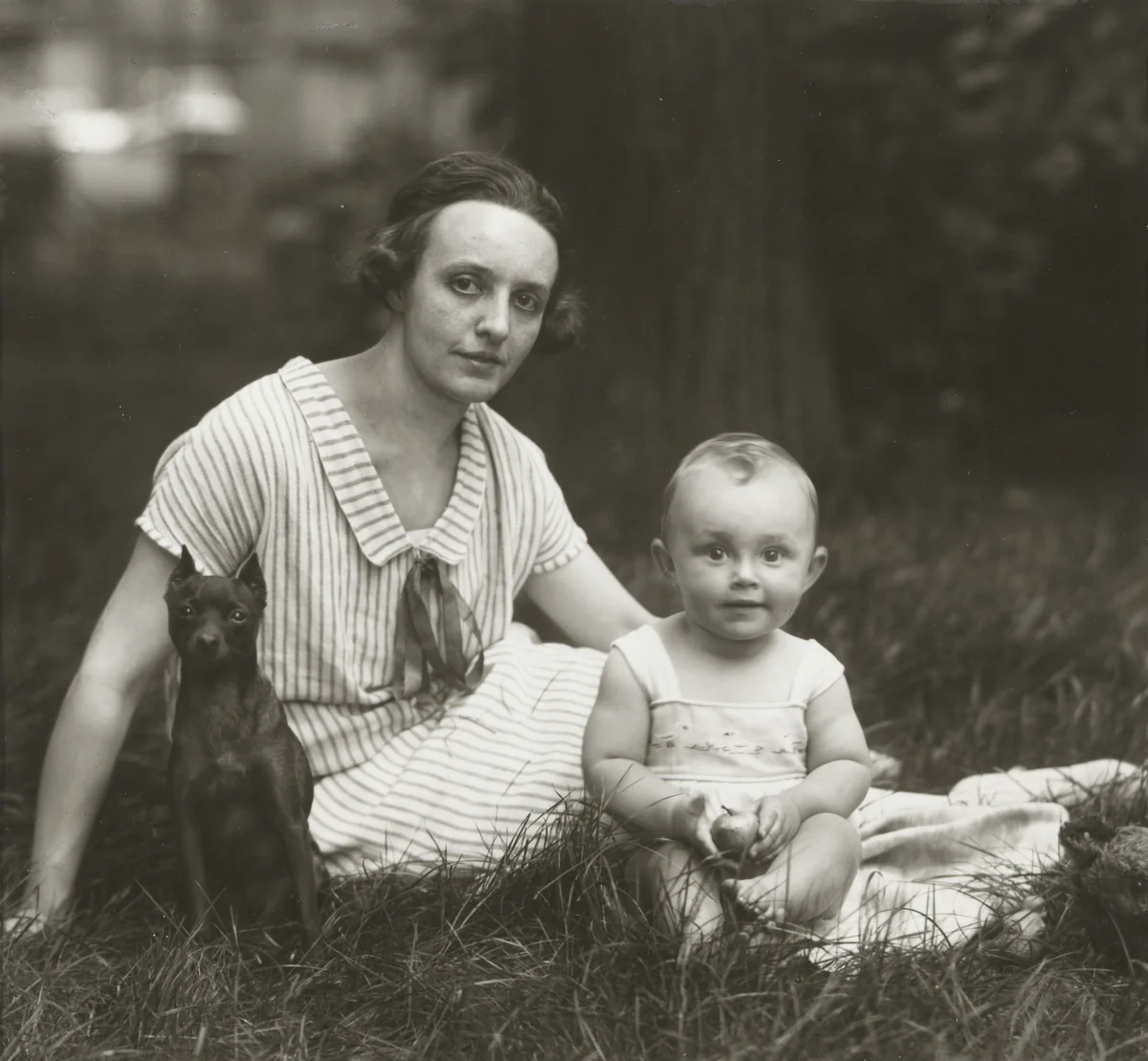 Young Mother, Middle-class by August Sander, photograph, 1926