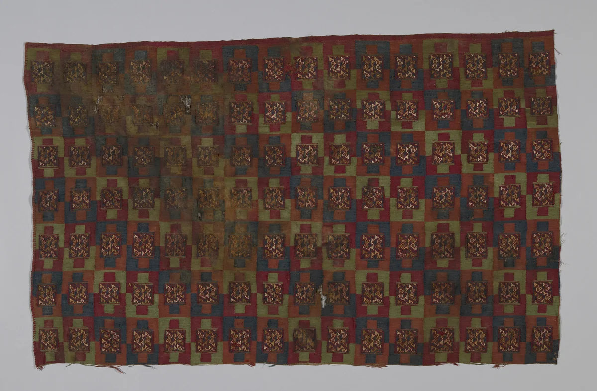 Fragment by Chuquibamba, textile, 1476-1532