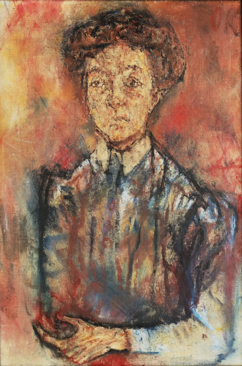 Doctor Emma Veronika Sanders by Oskar Kokoschka, painting, 1909