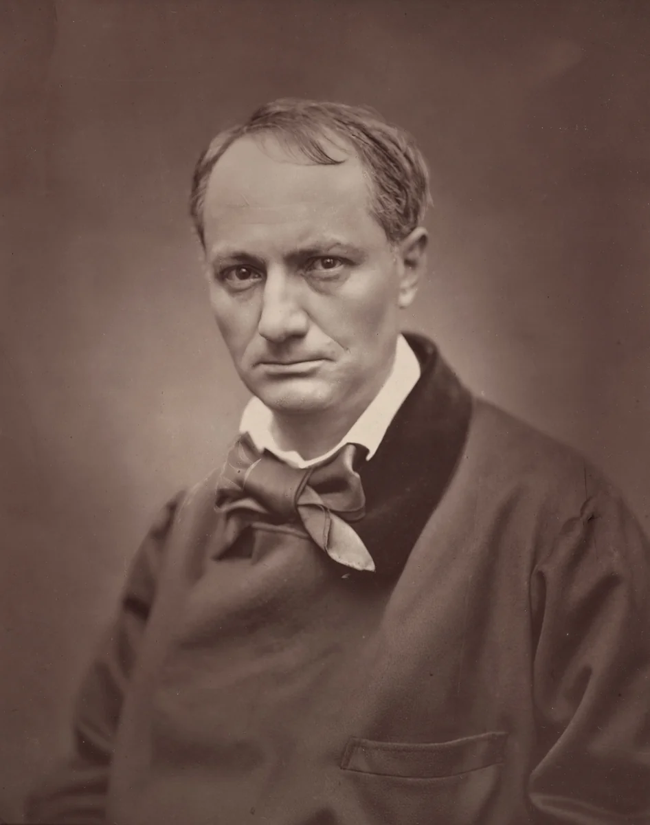 Charles Baudelaire by Étienne Carjat, photograph, 1861