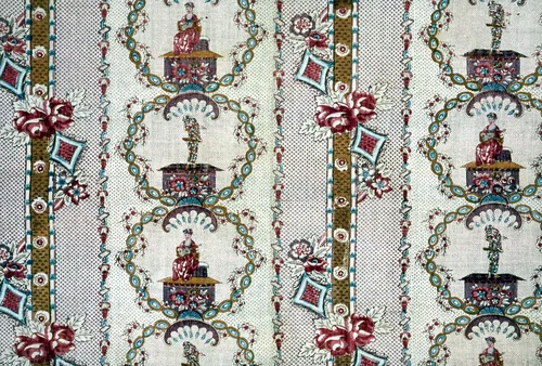 Domino (Furnishing Fabric) by France, textile, 1780-1800