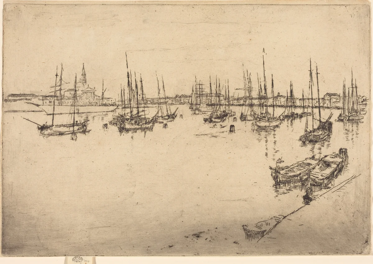 San Giorgio by James McNeill Whistler, print, 1880