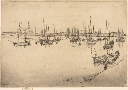 San Giorgio by James McNeill Whistler, print, 1880
