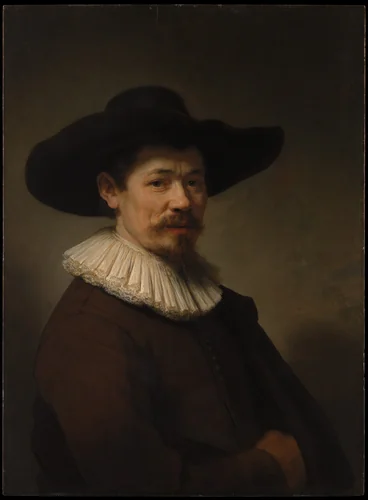Herman Doomer (ca. 1595–1650) by Rembrandt van Rijn, painting, 1640