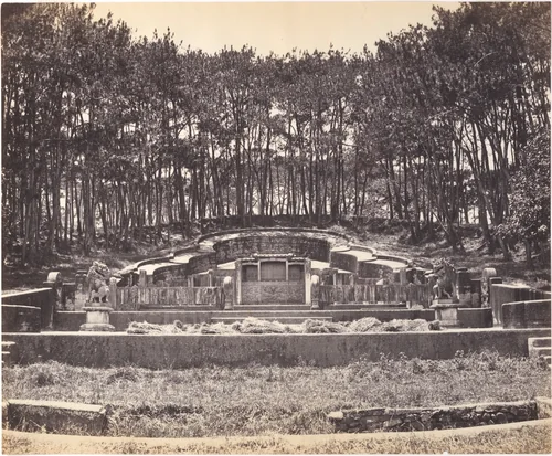 Mandarin Grave at Foochow by Tung Hing, photograph, 1869