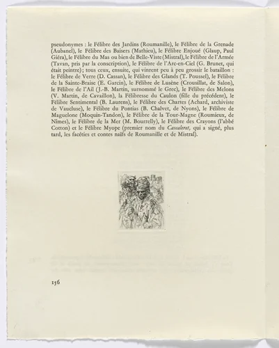 Frédéric Mistral: Mémoires et Recits by Frédéric Mistral: old man (page 156) by Auguste Brouet, other, 1937