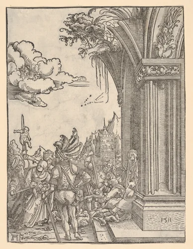 Massacre of the Innocents by Albrecht Altdorfer, print, 1511