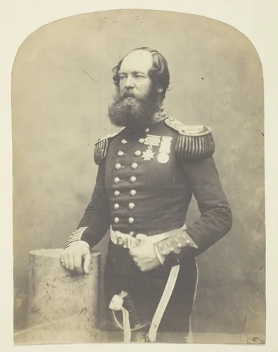 Robert Brownrigg, taken at the Crimea by Roger Fenton, photograph, 1855