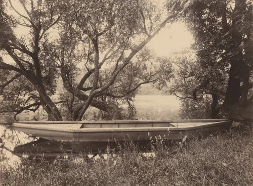 Étang de Corot, Ville-d'Avray (Corot's Pond, Ville-d'Avray) by Eugène Atget, photograph, 1900-1910