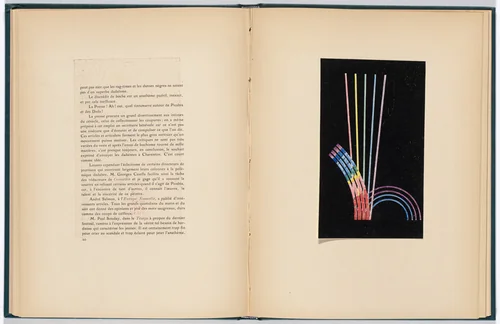 Reproduction of La musique est comme la peinture (Music is Like Painting) (facing page 20) from Monographie Francis Picabia (Francis Picabia Monograph) by Francis Picabia, illustrated book, 1920