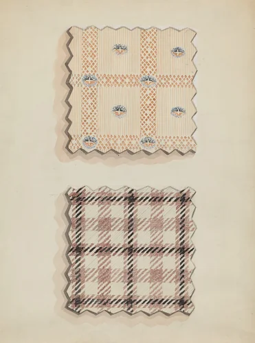 Vest Material by Robert Stewart, index of american design, 1936