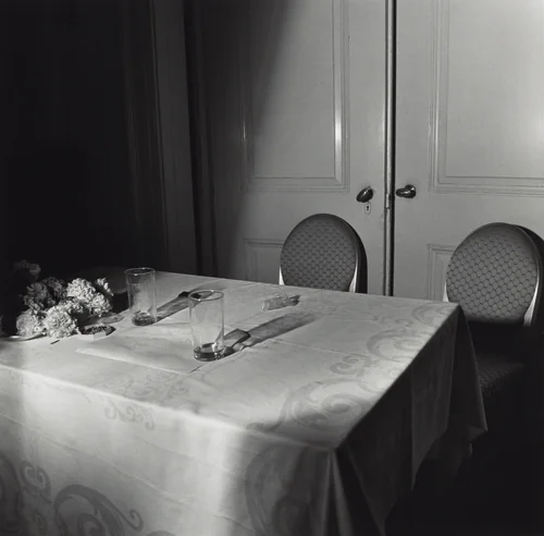 Russian Ball, New York City by Larry Fink, photograph, 1977