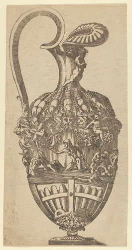 Vase by Antonio Fantuzzi, print, 1543