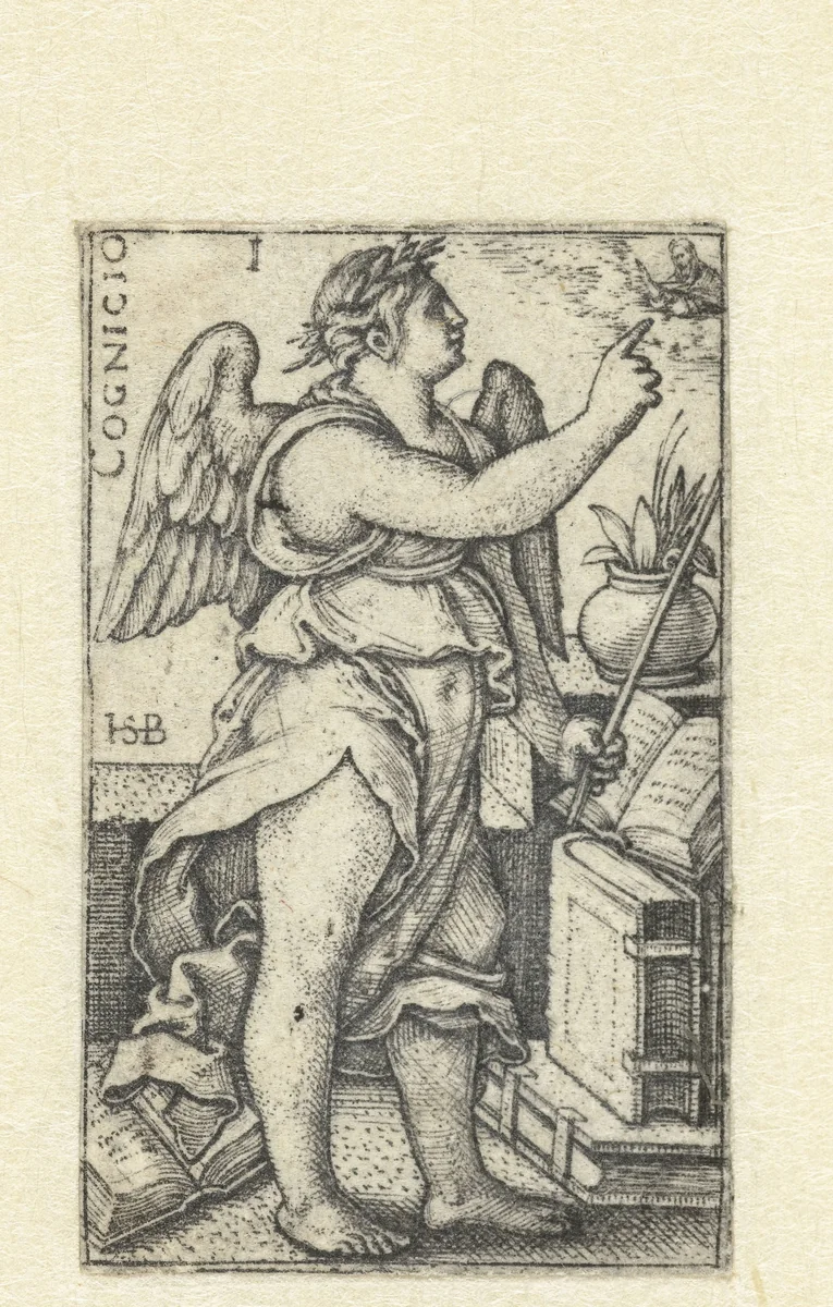 Kennis (Cognitio) by Unknown, print, 1539