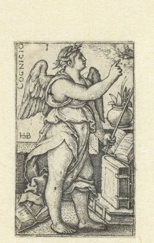 Kennis (Cognitio) by Unknown, print, 1539