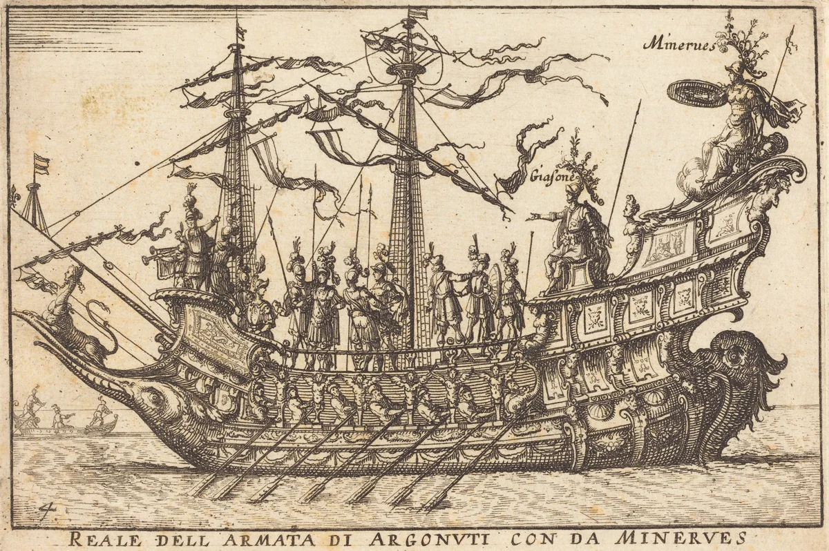 Reale dell'Armata di Argonuti con da Minerves by Balthasar Moncornet
Remigio Cantagallina, print, 1600-1668