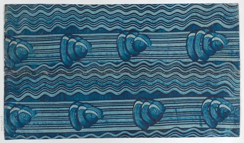 Book cover with overall fruit and floral pattern by anonymous, print, 1800-1900