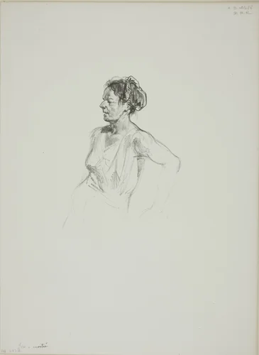 Untitled (Half Drunk) by Paul Gavarni, print, 1824-1866