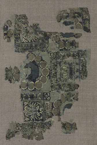 Fragment by Unknown, textile, 1300-1399