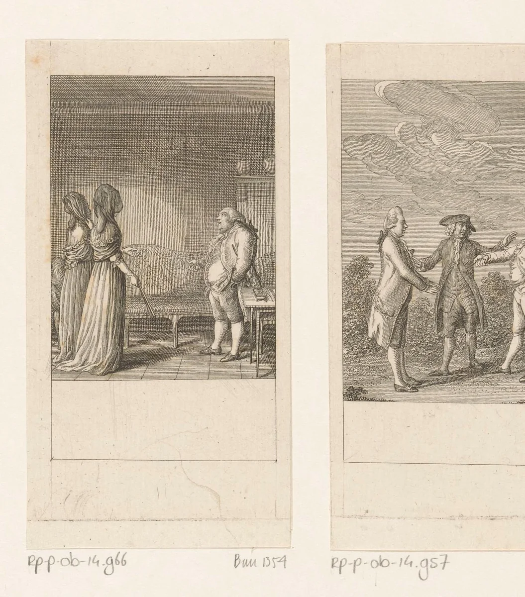 Cagliostro by Daniel Nikolaus Chodowiecki, print, 1788