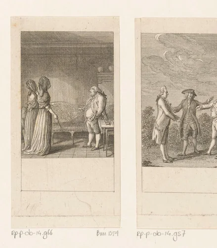 Cagliostro by Daniel Nikolaus Chodowiecki, print, 1788