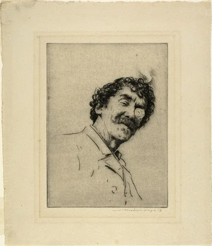 Whistler no. 2 by Mortimer Luddington Menpes, print, 1902-1903