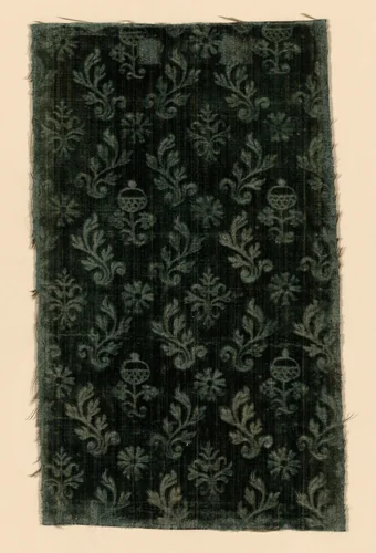Fragment by Italy, textile, 1601-1700