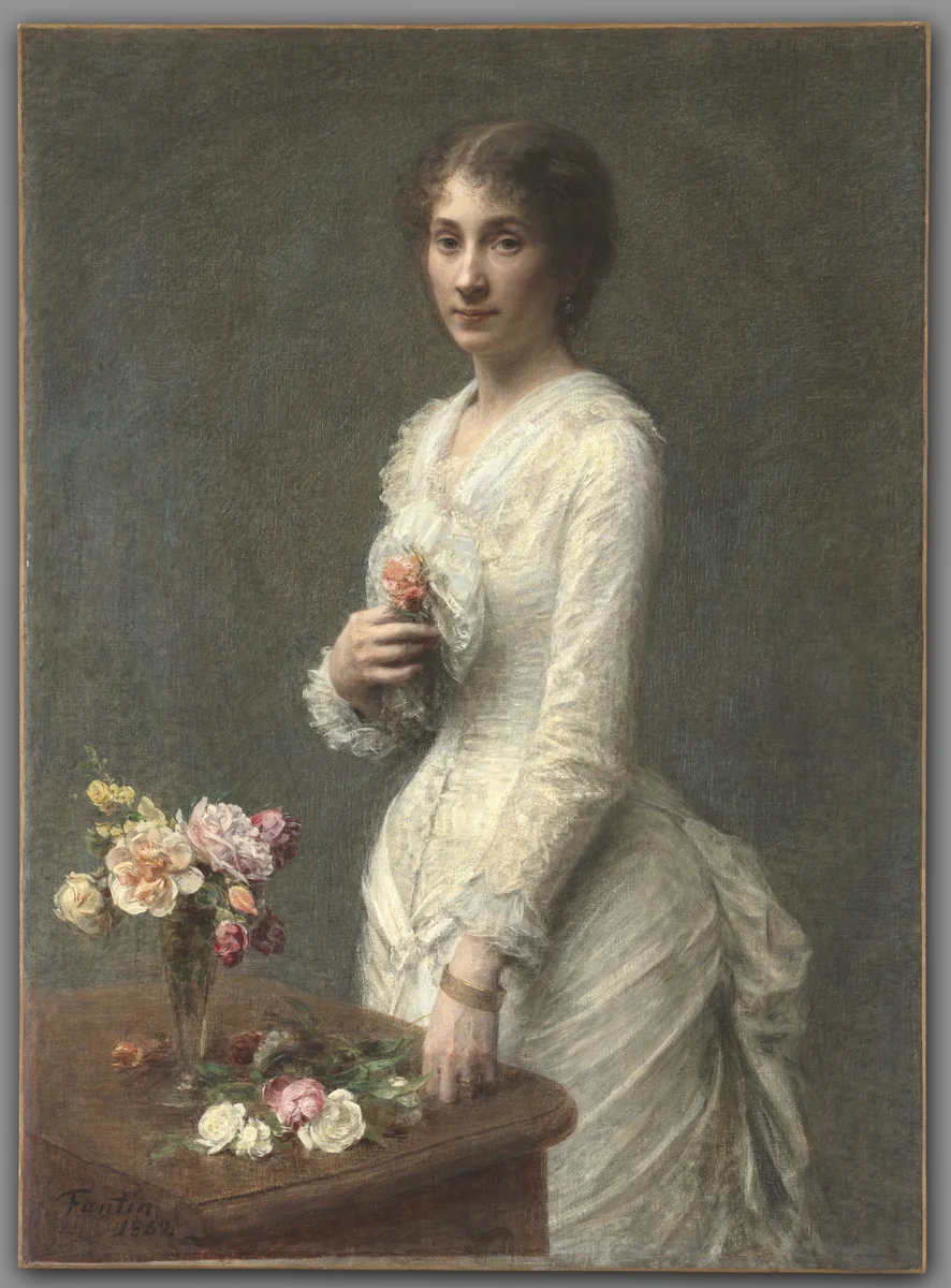 Madame Lerolle by Henri Fantin-Latour, painting, 1882