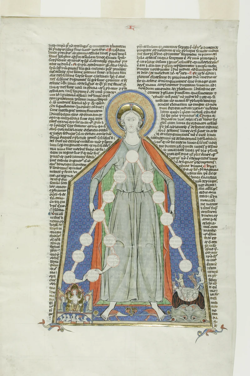 Table of Bigamy, from the Summa Super Titulis Decretalium Completa by Henry of Segusio, painting, 1275-1299