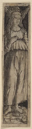 Saint by Francesco Francia, print, 1470-1480