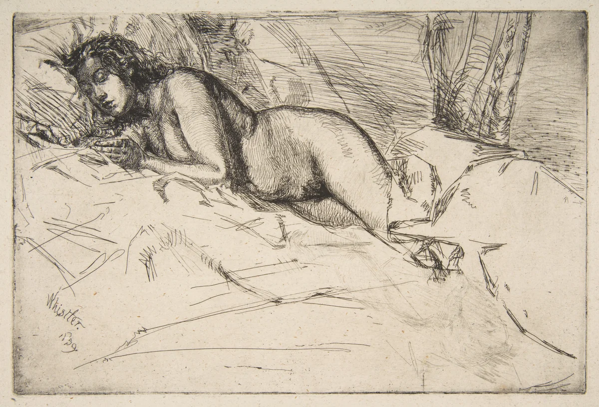 Venus by James McNeill Whistler, print, 1859