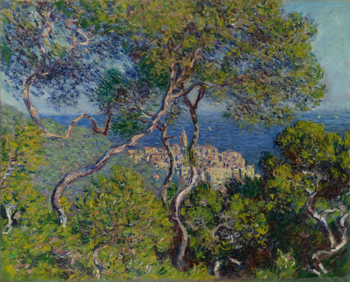 Bordighera by Claude Monet, painting, 1884