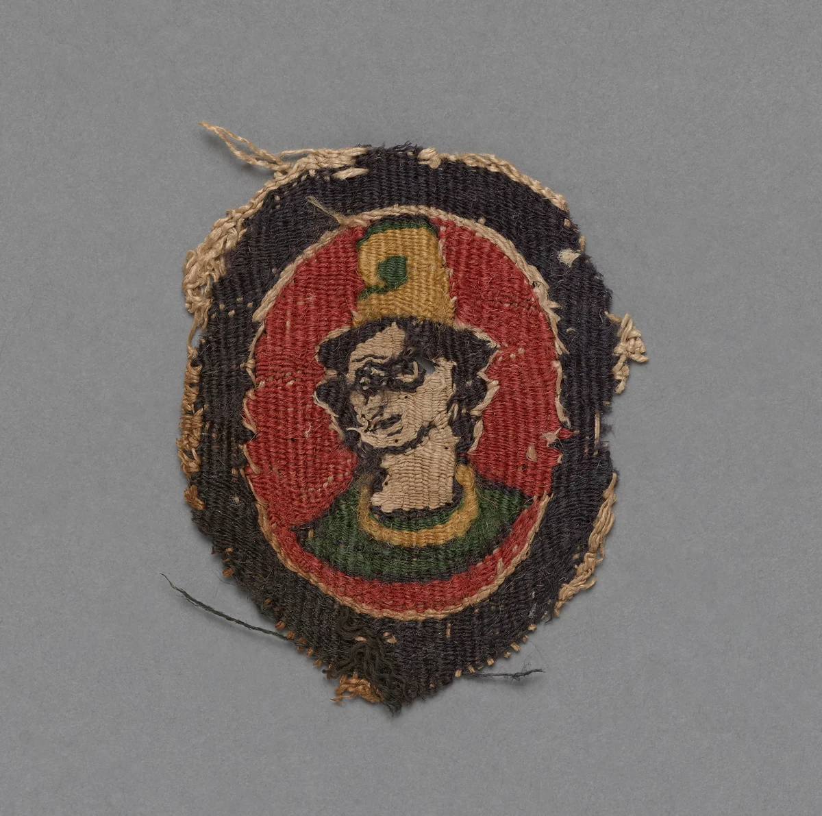 Fragment from a Tunic by Unknown, textile, 500-1599