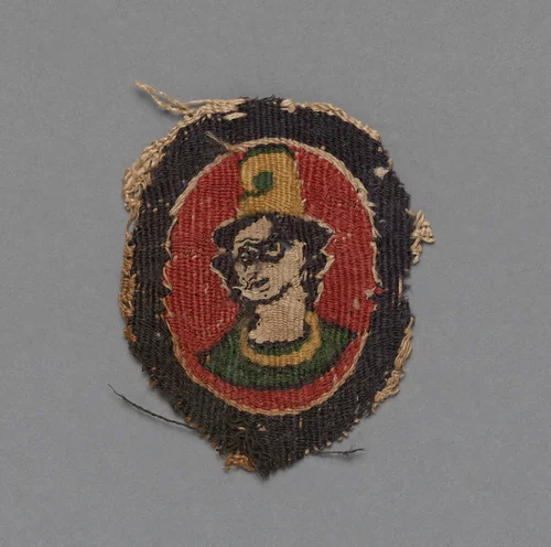 Fragment from a Tunic by Unknown, textile, 500-1599