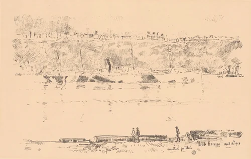 Camouflage by Childe Hassam, print, 1918