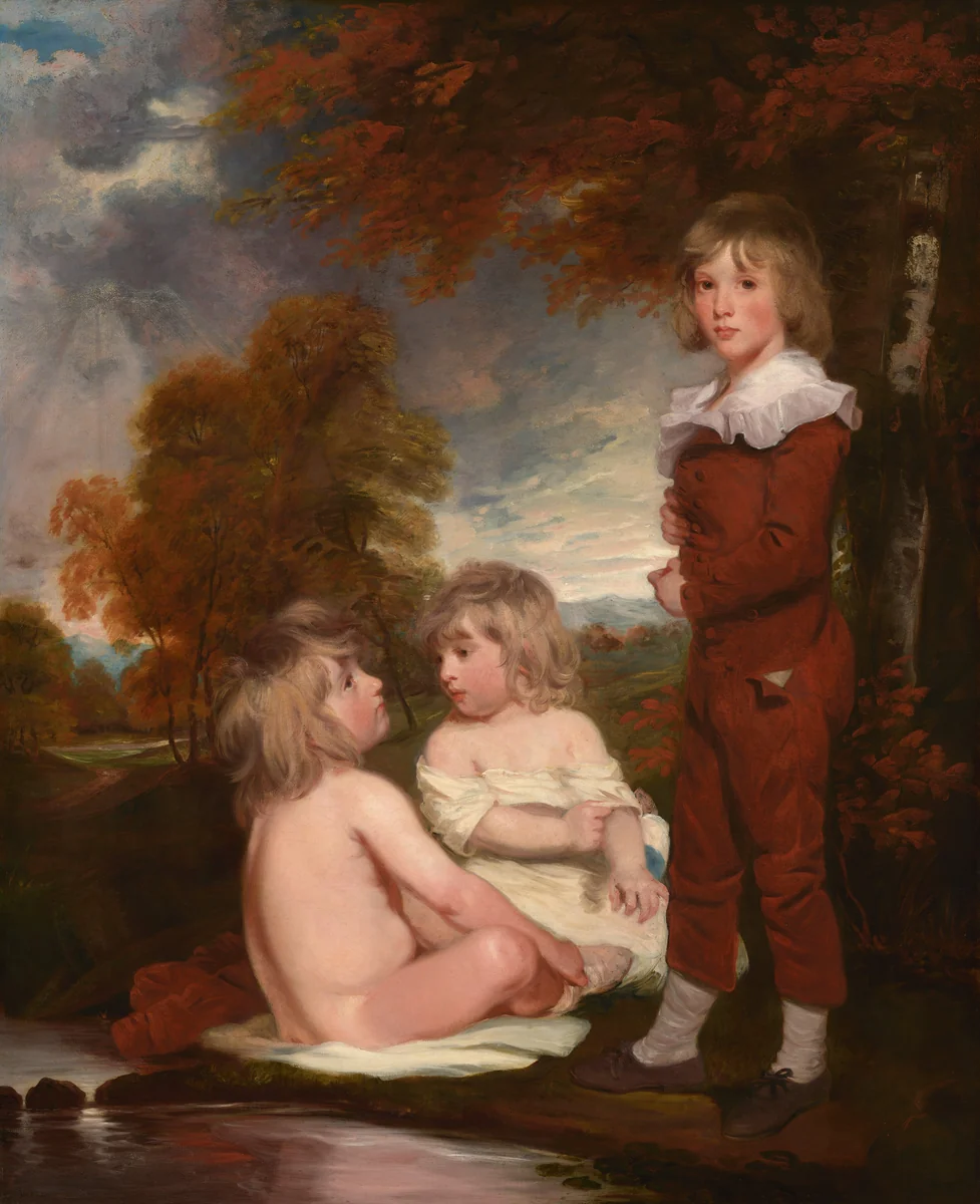 The Hoppner Children by John Hoppner, painting, 1791